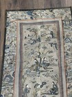 Late Qing Dynasty Silk Gauze Panels With Forbidden Stitch And Satin Stitch