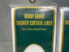 Pair Of Heavy Gauge Clear Shower Curtain Liners 70  X 71 