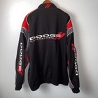 Jh Design Racing Dodge Motorsports Embroidered Jacket Black Gray Red Size 3xl