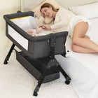 Baby Bassinet  Bedside Bassinet For Baby  3 In 1 Bassinet Bedside Sleeper Wit   