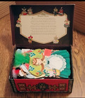 Vtg 1940s Hallmark Treasure Chest Paper Dolls Lot 24 Dolls W  Original Box