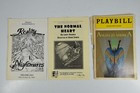 Vintage 1990 s Playbill Lot Gay Interest Full Monty Chicago Ragtime Party