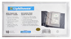 10 Refill Clear Pages For Lighthouse Small Bills Currency Album Book Folder