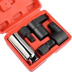5pcs O2 Oxygen Sensor Socket Wrench Removal Tool 3 8  1 2  Drive X 7 8  22mm Set