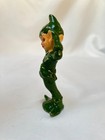 Vintage Green Gilner Pixie Elf Arms Up Touching Ears- 4 5 