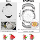 Apple Slicer  All-metal Construction Apple Slicer And Corer With 12 Stainless St