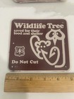 Original Us Forest Service Wildlife Tree Metal Sign Usfs 26-3