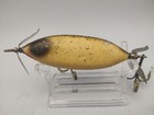 Vintage Heddon Sos  Fishing Lure Wood Bait Plug