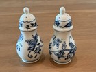 Blue Danube Salt   Pepper Shaker Set