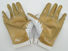 Nike Jordan Vapor Knit Football Gloves Men s Xl White metallic Gold