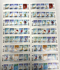 Set Of 2 100 Official 1987 America s Cup Postage Stamps Sailing Solomon Islands
