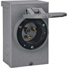 Reliance Controls Pb50 50-amp  cs6375  Nema 3r Power Inlet Box gray