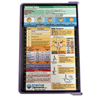 Whitecoat Purple Nursing Edition Folding Clipboard