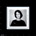 Old Vintage Square Photo Solo Woman Candid Portrait 1963 Snapshot Photograph