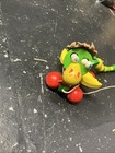 Pull String Vintage Style Children   s Toy Wooden Dragon By Lorenz B21