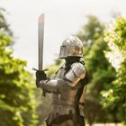 18 Gauge Steel Full Body Armor Medieval Helmet Larp And Cosplay Plate Armor Set