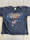 Vintage Hank Williams Jr Band T-shirt Boxy Grunge Distressed Country Single Sti