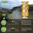 6541-01-csk Boomless Broadcast Spray Nozzle 10 Orifices 90   180  
