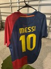 Fc Barcelona 2008 2009 Home Jersey Messi  10  Roma Size Medium