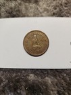 Vintage Rare Brass Le Sex Shoppe Token La s Finest Adult Reading