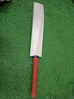 Plain English Willow Cricket Bat  long Handle   Knocked And Oil Free