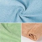 Bulk Pack Microfiber Face Towels - 12x12 Inch - 50 Multicolor Washcloths