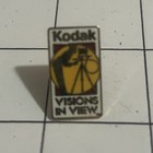 Kodak Visions In View Enamel Lapel Pin Photography