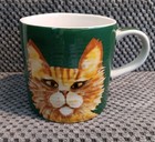 Carole Akins Furry Friends Boris Cat Mug The Art Of Anthropologie 