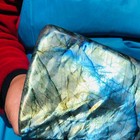 4 51lb Natural Gorgeous Labradorite Quartz Crystal Stone Specimen Healing