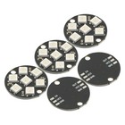5pcs Ws2812 7-bit 7 Bits Ws2812b Led 5050 Rgb Led Ring Lamp Light With Integr   