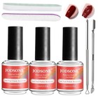 Jodsone 3pcs Gel Nail Polish Remover Kit Quick Removal No Need Soaking