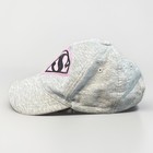 Supergirl Kids Hat Youth Baseball Cap Medium Strap Back Girls Hat Gray Pink