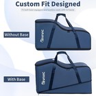 Uppababy Aria And Mesa Infant Car Seat Travel Bag W base Padded 900d Nylon Blue