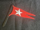 Rms Titanic  White Star Line  Metal 25g Lifeboat Burgee  Authentic Replic Solid