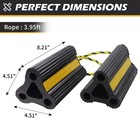Wheel Chocks For Rv Trailer Camper Trucks And Aircraft  8 21 2pair4pack 
