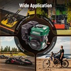 7hp 212cc Horizontal Engine Motor Gasoline 4 Stroke Recoil Start Compressors