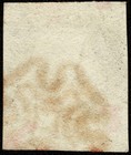 Penny Black Stamp Gb Q Victoria 1840 Sg2 1d Pl4 Ek 4 Margins Crisp Red Mx V Fine
