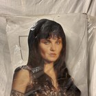 Life Size Xena Warrior Princess Cardboard Cutout 1998 Lucy Lawless Open Bag