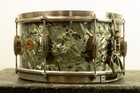 1940s Slingerland 7x14 Black Diamond Pearl Radio King Snare Drum