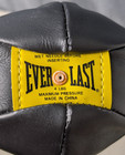 Everlast Black Speed Bag 4 Lbs Boxing Mma Fitness Training Workout Gear Leather