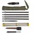 M1 Garand Cleaning Kit For Buttstock  Oiler  Chamber   Bore Brushes  8-32 Rods