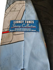 Vtg Looney Tunes Tie Bugs Bunny Us Postal Service Stamp Collection Airplane Mail