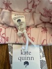 Kate Quinn Baby Girl 6-12 Months Skirted Bloomer Pink Mushroom Organic Cotton