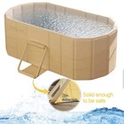 Hot  cold Tub Foldable Portable With Drainage