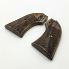 Heritage Arms Rough Rider Grips In Walnut With Checkering And Carved Circle H