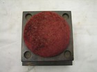 Antique Sewing Notions Thread Wooden Spool Holder Pin Cushion Stand 