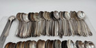 Lot Of 100 Assorted Vintage Silverplate Cream Soup Bouillon Spoons - Lot 155
