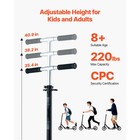 Uimoso Foldable Kick Scooter For Kids 8  teens and Adults With Adjustable Height