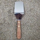 Dexter S242 Stainless Steel Hamburger Turner With Rosewood Handle - New
