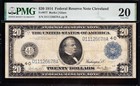 Very Nice Bold   Crisp Vf 1914  20 Cleveland Federal Reserve Note  Pmg 20  26678
